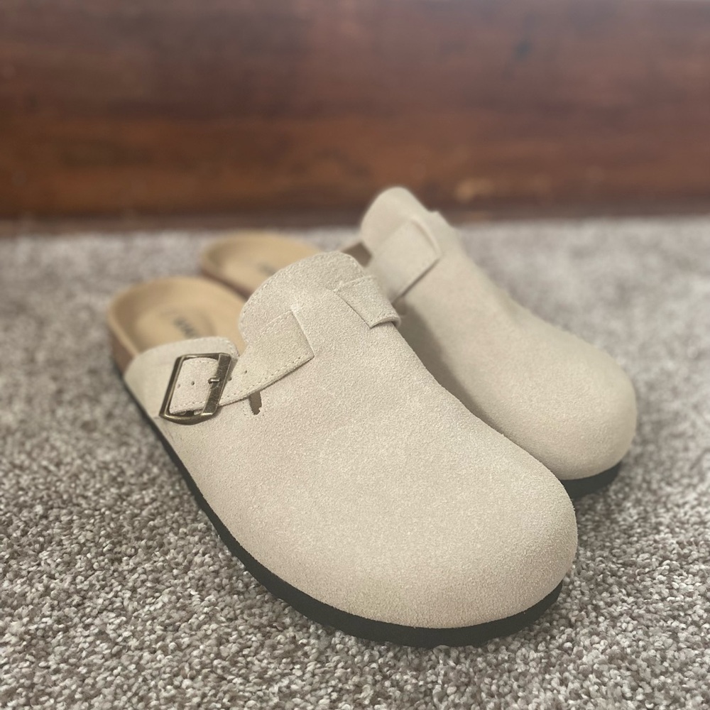 Tan Clogs